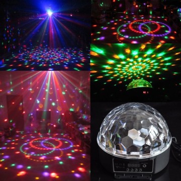 LED Magic Ball Light - LED лампа-кълбо с вградени тонколонки 